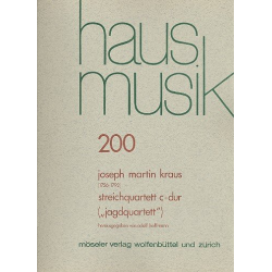 Streichquartett C-Dur - Joseph Martin Kraus