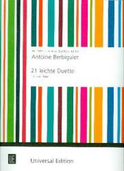 21 leichte Duette : für 2 Flöten - Benoit Tranquille Berbiguier
