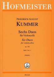 6 Duos op.156 Band 2 : für - Friedrich August Kummer