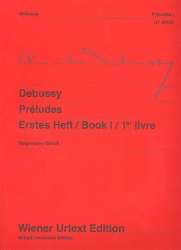 Preludes Teil 1 : für Klavier - Claude Achille Debussy