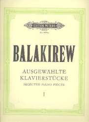 Ausgewählte Klavierstücke Band 1 - Mili Balakirew
