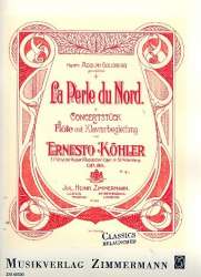 La perle du nord op.86 : für Flöte - Ernesto Köhler