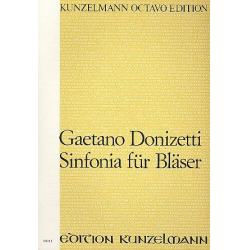 Sinfonia : für Flöte, 2 Oboen, - Gaetano Donizetti