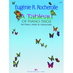 A Tableau of Piano Trios for violin, cello and piano - Eugénie Ricau Rocherolle