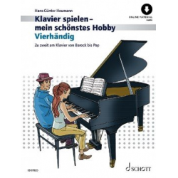 Klavierhändig - Zu zweit am Klavier von Barock bis Pop (mit Online-Material) -Diverse / Arr.Hans-Günter Heumann