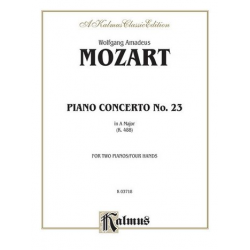 Mozart Piano Conc.#23 K488 2P4H - Wolfgang Amadeus Mozart