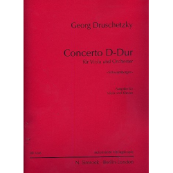 Concerto D-Dur für Viola und - Georg Druschetzky