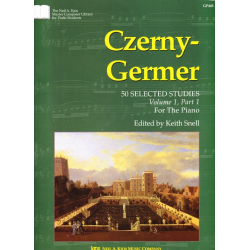 Czerny-Germer: 50 ausgewählte Studien - Band 1, Teil 1 / 50 Selected Studies - Book 1, Part 1 -Carl Czerny / Arr.Heinrich Germer