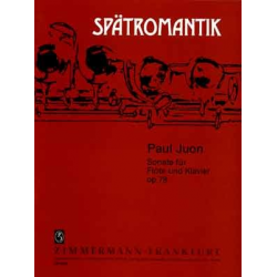 Sonate op.78 : für Flöte und - Paul Juon