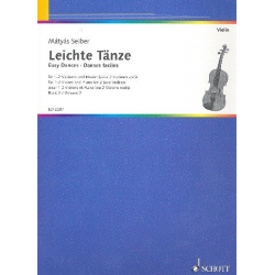 Leichte Tänze Band 2 : für 2 Violinen - Matyas Seiber