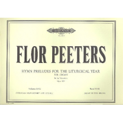 HYMN PRELUDES FOR THE LITURGICAL - Flor Peeters