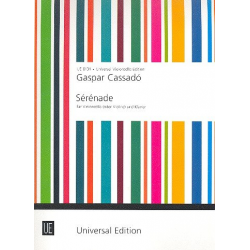 Serenade : für Violoncello - Gaspar Cassado