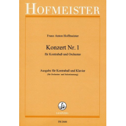 Konzert C-Dur Nr.1 für Kontrabaß - Franz Anton Hoffmeister