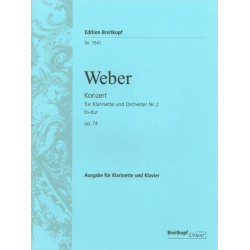 Konzert Es-Dur Nr.2 op.74 - Carl Maria von Weber