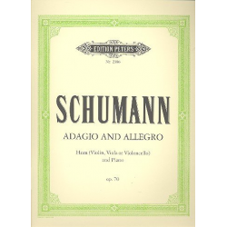 Adagio und Allegro op.70 : für Horn - Robert Schumann