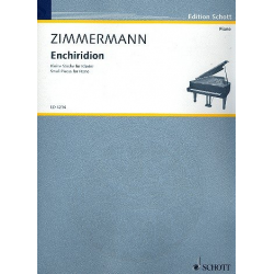 Enchiridion : Kleine Stücke für - Bernd Alois Zimmermann