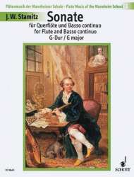 Sonate G-Dur : für Flöte und Bc - Johann Stamitz