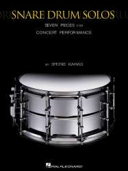 Snare Drum Solos Seven Pieces for Concert Perf. - Sperie Karas