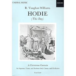 Hodie : for soli, mixed chorus - Ralph Vaughan Williams