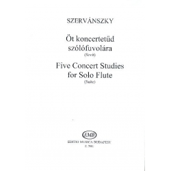 5 Concert Studies : - Endre Szervánsky
