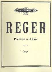 Fantasie und Fuge op.29 : für Orgel - Max Reger