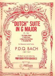 Dutch Suite in D Major : for bassoon - Peter Schickele