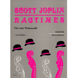 Ragtimes : für 4 Violoncelli - Scott Joplin