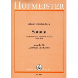 Sonata BWV1028 a viola da gamba e - Johann Sebastian Bach