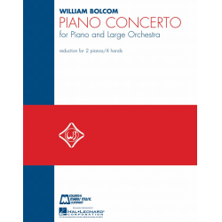 Concerto for Piano and Orchestra : - William Bolcom