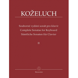 Sämtliche Sonaten Band 2 (Nr.13-24) : - Leopold Anton Kozeluch