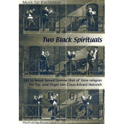 2 black Spirituals : für Trompete und Orgel