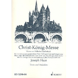 Christ-König-Messe op.88 : für - Joseph Haas