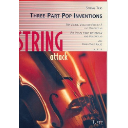 3-Part Pop Inventions : für Violine, Viola - Ernst-Thilo Kalke