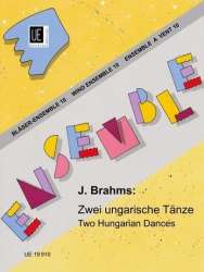 2 ungarische Tänze (Nr.5 und Nr.6) für Holzbläserensemble - Johannes Brahms / Arr. Terry Kenny