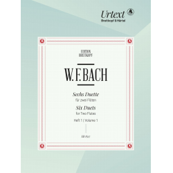 6 Duette Band 1 (Nr.1-3) : - Wilhelm Friedemann Bach