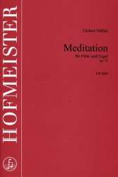 Meditation op.71 : für Flöte und Orgel - Gisbert Näther