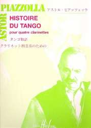 Histoire du tango pour 4 clarinettes - Astor Piazzolla