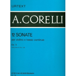 12 Sonaten op.5 Band 1 (Nr.1-3) : - Arcangelo Corelli