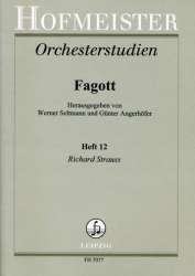 Orchesterstudien für Fagott Band 12 - Richard Strauss