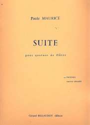 Suite : pour quatuor de flutes - Paule Maurice