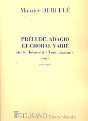 Prélude, Adagio et Choral varié sur - Maurice Duruflé