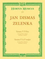 Sonate F-Dur Nr.5 : für 2 Oboen, - Jan Dismas Zelenka