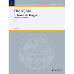 L'HEUER DU BERGER : FUER 8 BLAS- - Jean Francaix / Arr. Friedrich K. Wanek