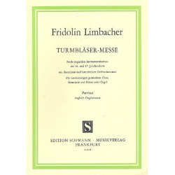 Turmbläser-Messe : für gem - Fridolin Limbacher