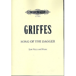 Song of the Dagger : low voice and - Charles Tomlinson Griffes