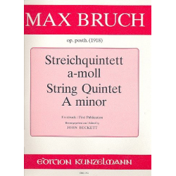 Streichquintett a-Moll - Max Bruch