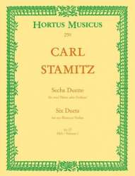 6 Duette op.27 Band 1 (Nr.1-3) : - Carl Stamitz