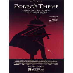Zorro's Theme for piano solo - James Horner