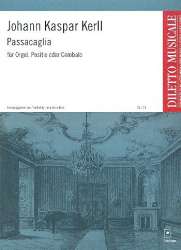 Passacaglia : für Orgel - Johann Kaspar Kerll