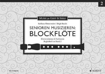 Senioren musizieren - Blockflöte Band 2 (+CD) : - Barbara Hintermeier